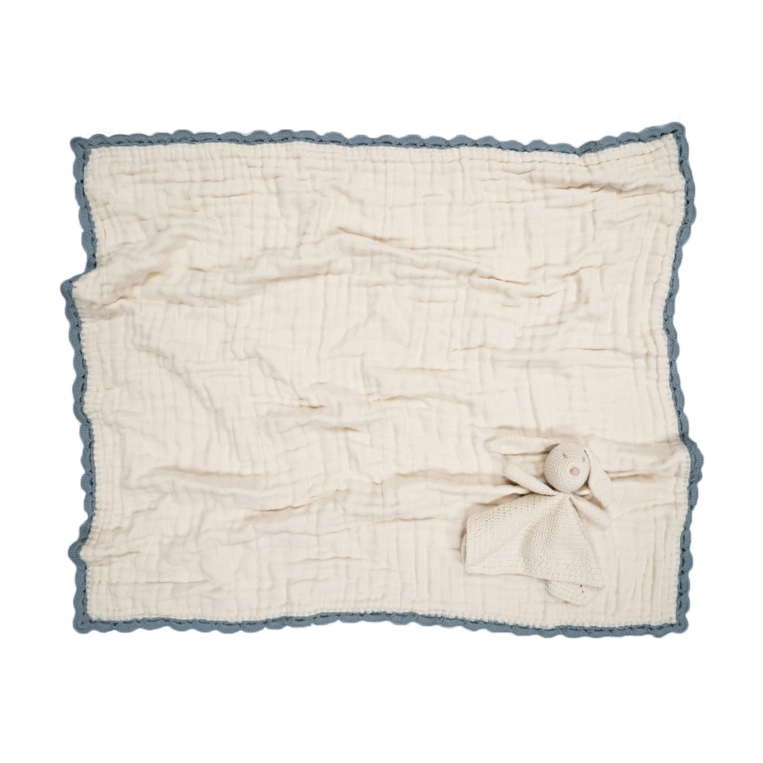 crochet trim blanket