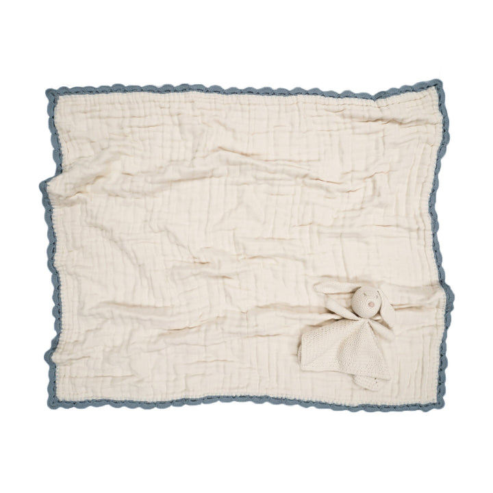 crochet trim blanket