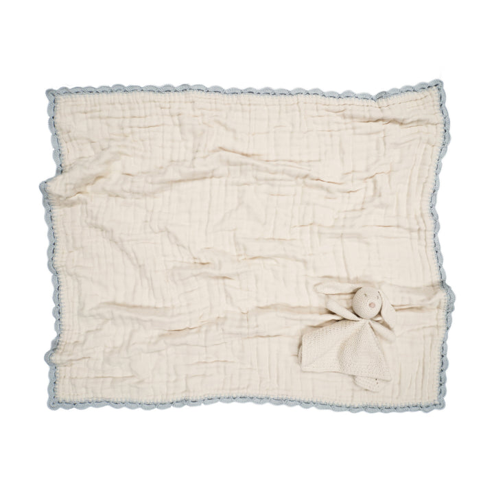 crochet trim blanket