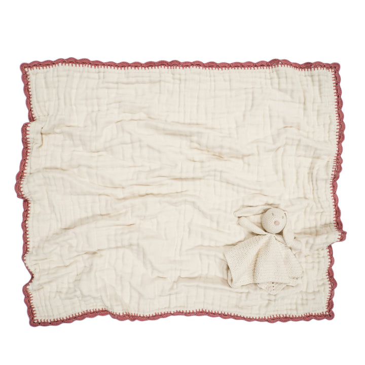 crochet trim blanket
