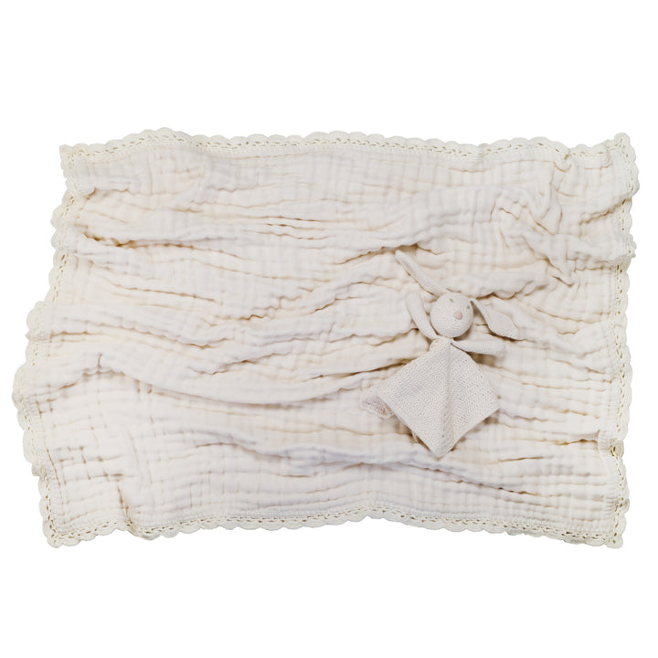crochet trim blanket
