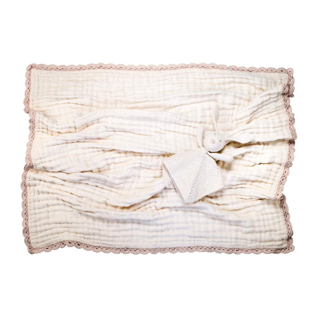 crochet trim blanket
