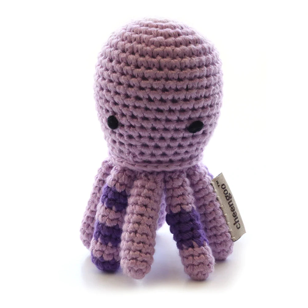 organic crochet octopus